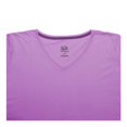 thumbnail image 3 of Playera Fruit of the Loom Talla CH Cuello V Básica Lisa Lila, 3 of 4