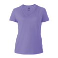 thumbnail image 1 of Playera Fruit of the Loom Talla EG Cuello V Básica Lisa Morado, 1 of 4