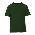 thumbnail image 1 of Playera Fruit of the Loom Talla M Cuello V Casual Lisa Verde Oscuro, 1 of 4