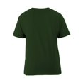 thumbnail image 2 of Playera Fruit of the Loom Talla M Cuello V Casual Lisa Verde Oscuro, 2 of 4