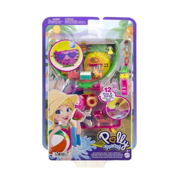 Set de Juego Polly Pocket Estuche de Aventura de Sandía