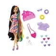 thumbnail image 1 of Muñeca Barbie Fashion & Beauty Totally Hair Vestido de Rayas de Colores, 1 of 4