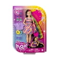 thumbnail image 4 of Muñeca Barbie Fashion & Beauty Totally Hair Vestido de Rayas de Colores, 4 of 4