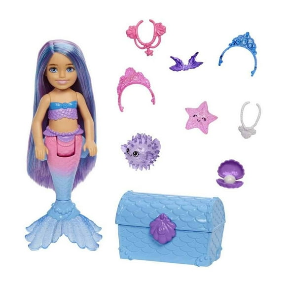 Muñeca Barbie Mermaid Power Chelsea Sirenas