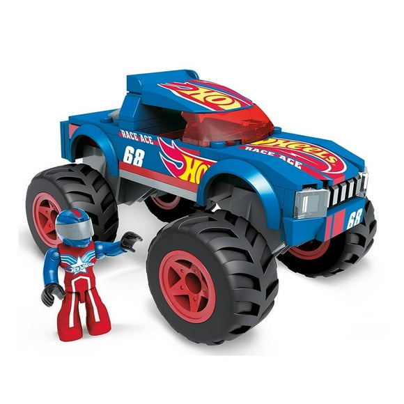 Juguete de Construcción Mega Construx Hot Wheels Race Ace Monster Truck
