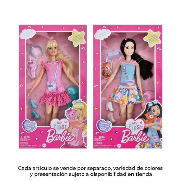 Muñeca Mattel My First Barbie Varios Modelos Pieza Walmart en