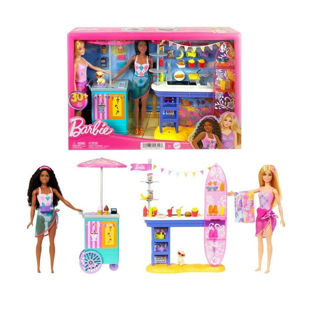 Set de Juego Barbie It Takes Two Paseo en la Playa Walmart en línea