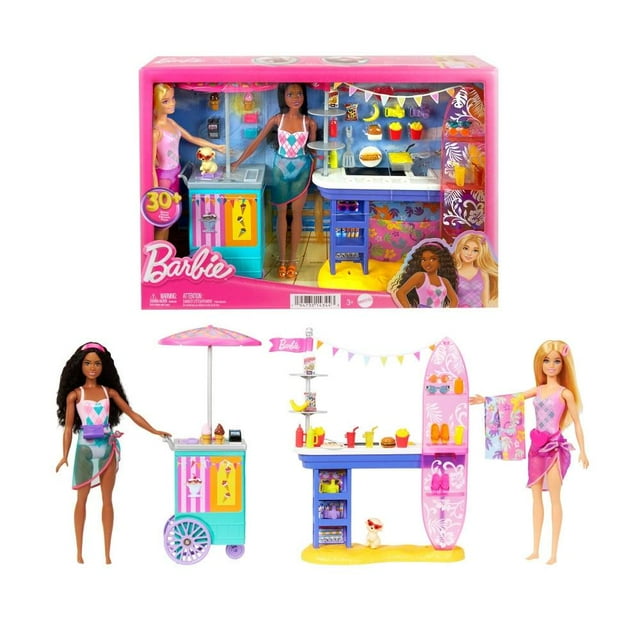 Set de Juego Barbie It Takes Two Paseo en la Playa