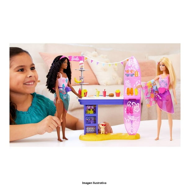 Set de Juego Barbie It Takes Two Paseo en la Playa Walmart en línea