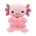 thumbnail image 2 of Ajolote de Peluche Con Corazón Way to Celebrate! Axolotl Sonriente con Corazón Rosa Color Rosa, 2 of 4