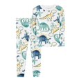 thumbnail image 1 of Pijama Carter´s Child of Mine Niño Talla 5 Estampado Dinosaurios Blanco, 1 of 4