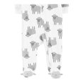 thumbnail image 3 of Mameluco Carter´s Child of Mine Unisex 6-9M Print Ovejas Blanco, 3 of 4