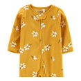 thumbnail image 2 of Mameluco Carter´s Child of Mine Niña 0-3M Flores Grandes Amarillo, 2 of 4