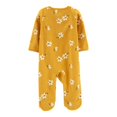 thumbnail image 4 of Mameluco Carter´s Child of Mine Niña 0-3M Flores Grandes Amarillo, 4 of 4