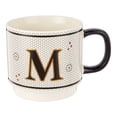 thumbnail image 2 of Taza Thyme & Table Cerámica Asa y Letras Negro S, M, A, C Varios Modelos 1 Pieza, 2 of 4