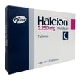 thumbnail image 1 of Halcion 0.250 mg  30 tabletas, 1 of 1