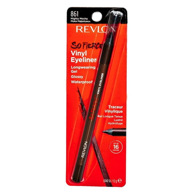 Delineador de ojos Revlon So Fierce vinyl 861 mighty mocha 12 g
