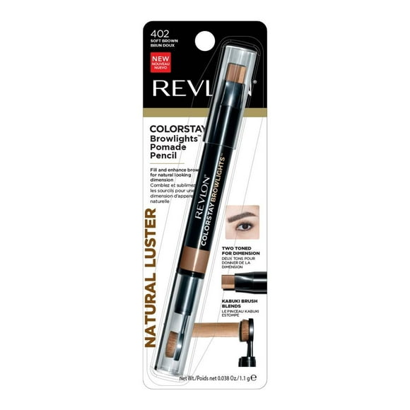 Delineador de cejas Revlon ColorStay Browlights 402 soft brown 1.1 g