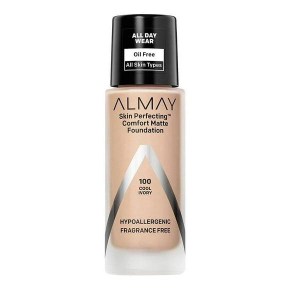 Base de maquillaje Almay Skin Perfecting 100 cool ivory