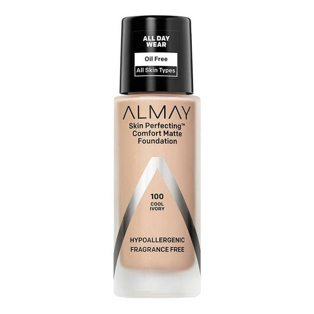 Base de maquillaje Almay Skin Perfecting 100 cool ivory