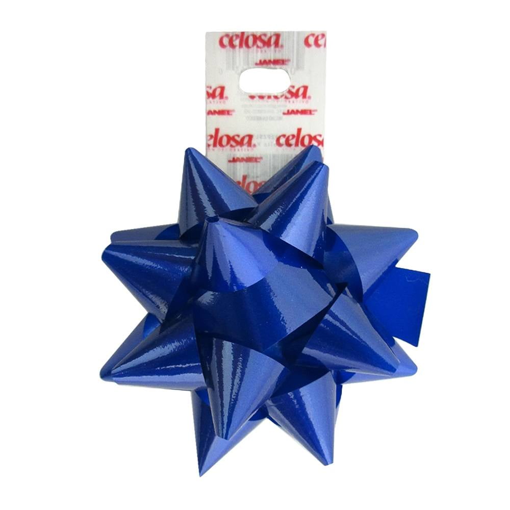 Moño para regalo Celosa estrella krystal color azul rey 1 pza | Walmart ...