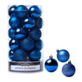 thumbnail image 2 of Estuche de Esferas Holiday Time Azul 30 Piezas, 2 of 4