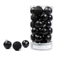 thumbnail image 2 of Esferas Plásticas Holiday Time Set de 30 pzas Negras, 2 of 4