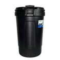 thumbnail image 1 of Bote Plasvic con Ruedas y Tapa Negro 120 L, 1 of 3