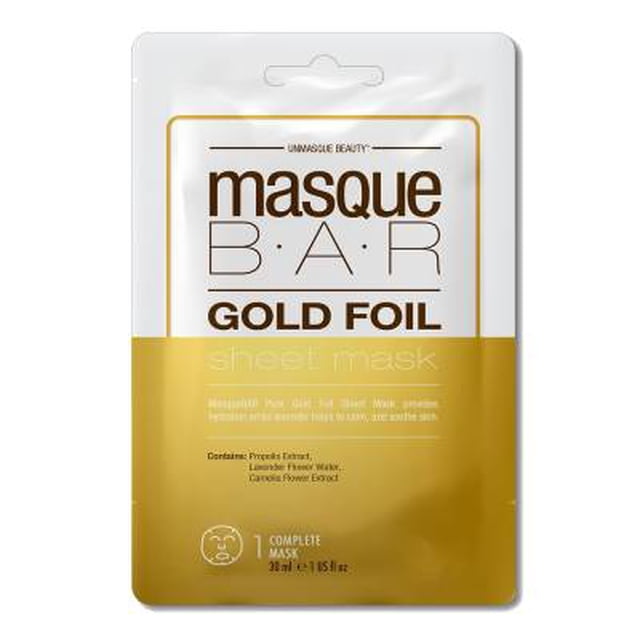 Mascarilla facial Masque Bar gold foil 30 ml