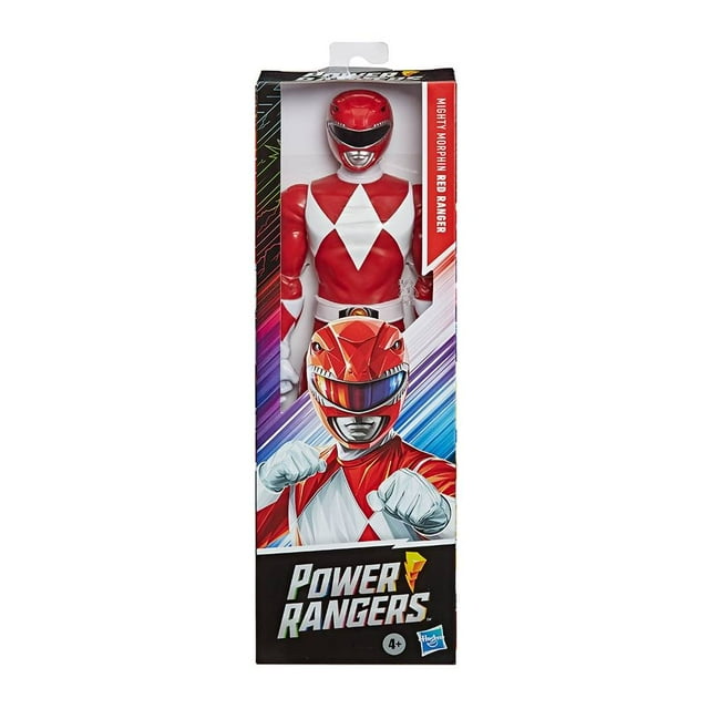 Figura Power Rangers Hasbro Ranger Rojo 12 Pulgadas