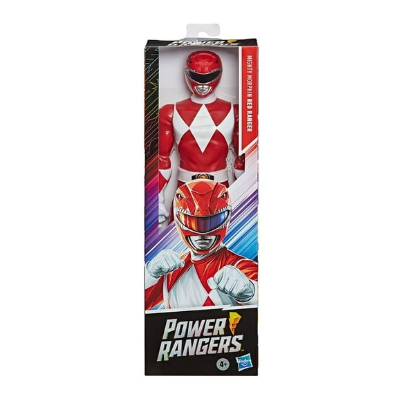 Figura Power Rangers Hasbro Ranger Rojo 12 Pulgadas