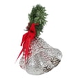 thumbnail image 2 of Doble Campana Holiday Time Con Espiral Plateado de 100 mm, 2 of 4