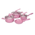 thumbnail image 1 of Batería de Cocina Hometrends Rosa 7 Piezas, 1 of 4