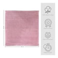thumbnail image 3 of Toalla Facial Sola Gamuza Rosa 30x30 cm, 3 of 4