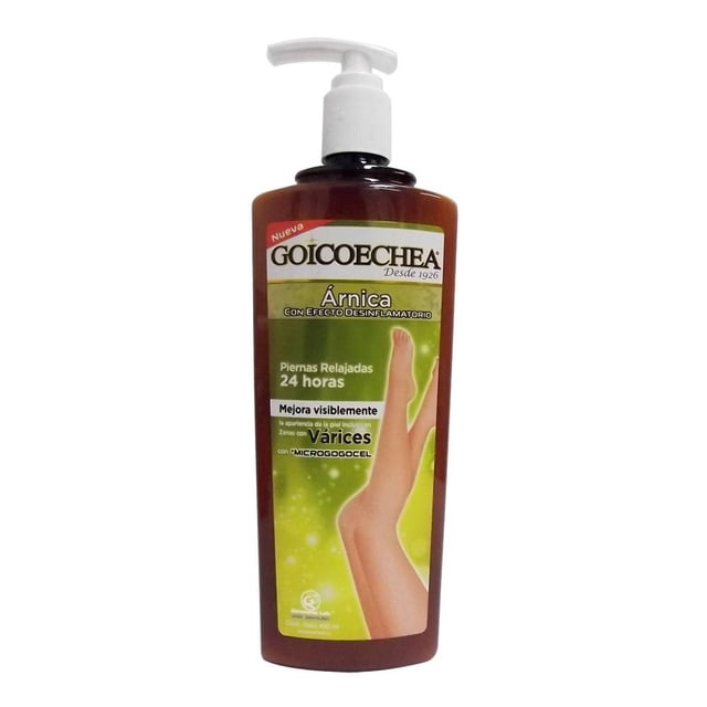 Crema para piernas Goicoechea árnica con efecto desinflamatorio 400 ml