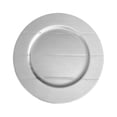 thumbnail image 1 of Bajo Plato Holiday Time Redondo de Plástico 33 cm Diseño Listones Plateado, 1 of 2
