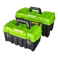 thumbnail image 2 of Caja De Herramientas Surtek de 21" y 17" Tapa Verde 2 Piezas, 2 of 4