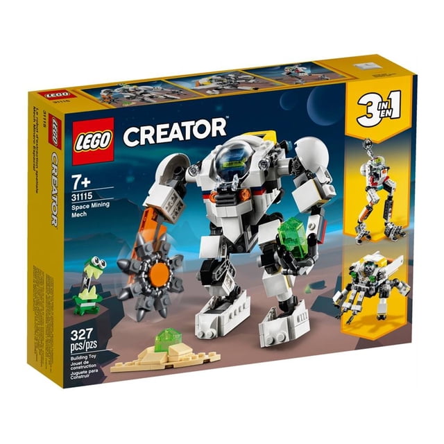 Set LEGO Creator Mech Minero Espacial 31115