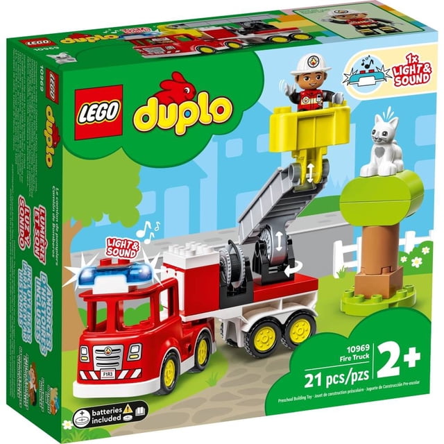 Set LEGO DUPLO Camión de Bomberos 10969