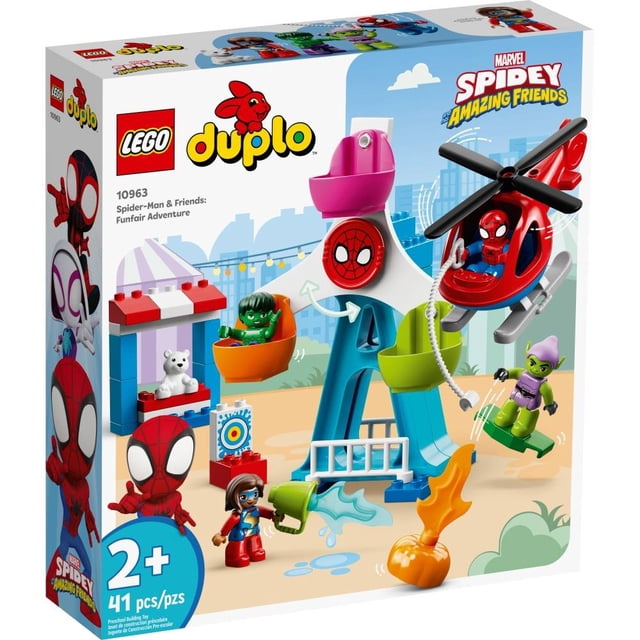 Set LEGO DUPLO Spider-Man y Amigos: Aventura en la Feria 10963