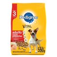 thumbnail image 1 of Alimento para Perro Pedigree Adulto Raza Pequeña 550 g, 1 of 4