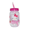 thumbnail image 1 of Vaso Sanrio Hello Kitty con tapa y popote, 1 of 4