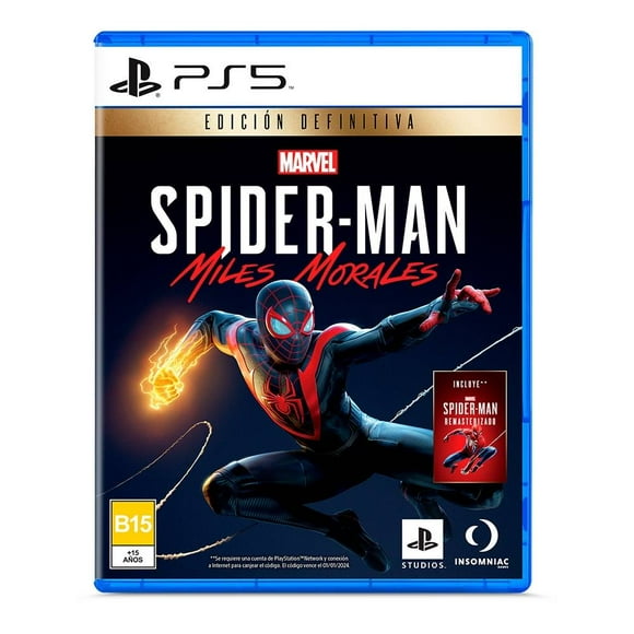 Spider-Man Miles PlayStation 5 Físico