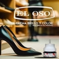 thumbnail image 3 of Crema lustradora El Oso fina para calzado negro 60 g, 3 of 3