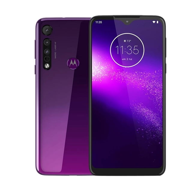 Smartphone Motorola Moto One Macro 64 GB Violeta Metálico Desbloqueado
