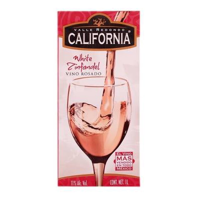 Vino rosado Valle Redondo California white zinfandel 1 l