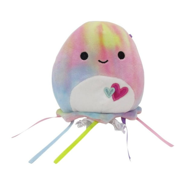 Squishmallows Kellytoy - Juego De 6 Muñecas De Felpa De 5 Pulgadas Con Diseno De Caticornio Cappucino Y Guana