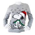 thumbnail image 1 of Suéter Peanuts T CH Ugly Snoopy con Woodstock Nieve Gris, 1 of 4