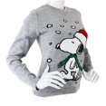 thumbnail image 3 of Suéter Peanuts T CH Ugly Snoopy con Woodstock Nieve Gris, 3 of 4