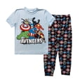 thumbnail image 1 of Pijama Marvel Talla 4 Manga Corta Print Avengers Azul, 1 of 4